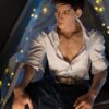 Mendolls customizable LGBT silicone sex partner Jacob, hyper-realistic, in a sultry LGBT unboxing moment.