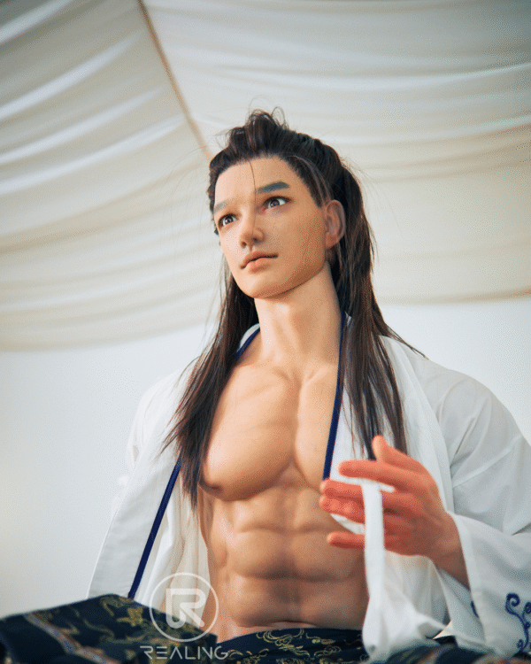 180cm/5ft11 Silicone Man Companion Toy Sculpture - Alexander