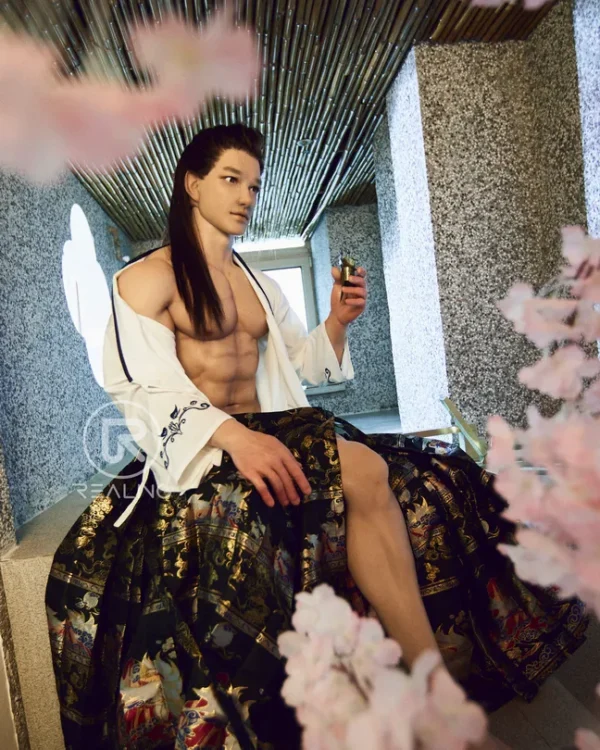 Alexander – 180cm/5'11” Romantic Gay Silicone Doll | Long-Haired Artistic Companion