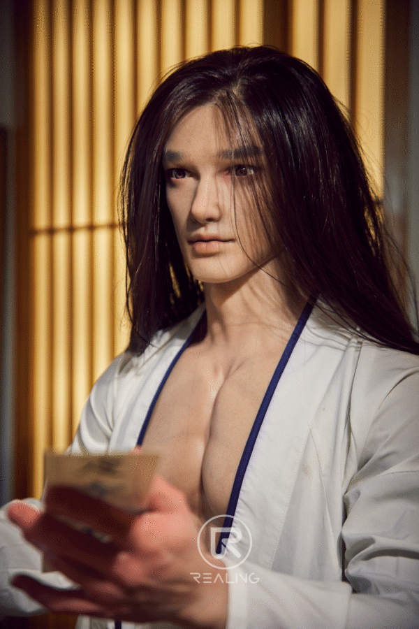 180cm/5ft11 Silicone Man Companion Toy Sculpture - Alexander