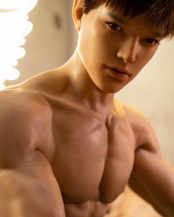 175cm/5ft9 High-Quality Silicone Male Body Replica - Lucas