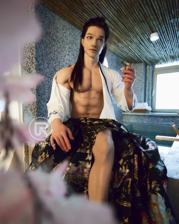 Alexander – 180cm/5'11” Romantic Gay Silicone Doll | Long-Haired Artistic Companion