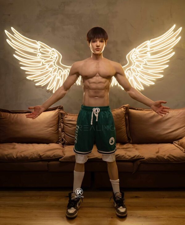 175cm/5ft9 High-Quality Silicone Male Body Replica - Lucas