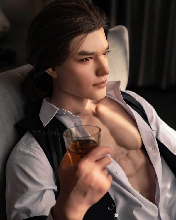 175cm/5ft9 Handsome Silicone Male Doll Model  - Noah