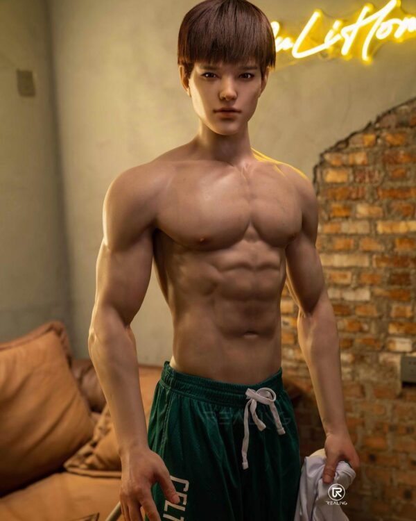 175cm/5ft9 High-Quality Silicone Male Body Replica - Lucas