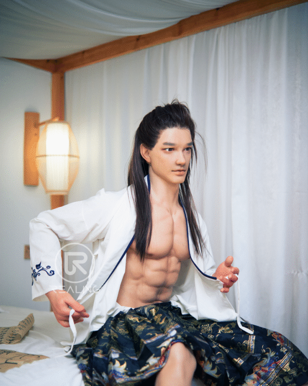 180cm/5ft11 Silicone Man Companion Toy Sculpture - Alexander