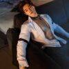 Mendolls silicone boyfriend doll gay, flexible and smooth, showcased in a passionate urban gay romance.