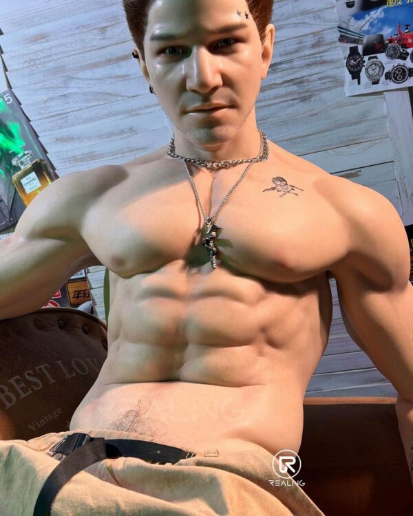 180cm/5ft11 Realistic Gay Love Doll Boyfriend Experience - Daniel