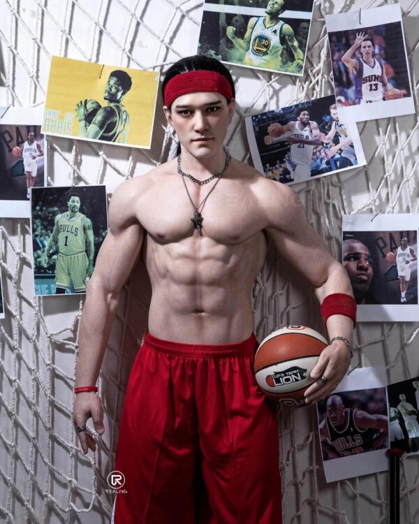 180cm/5ft11 Realistic Gay Male Sex Doll with Muscular Body - Benjamin