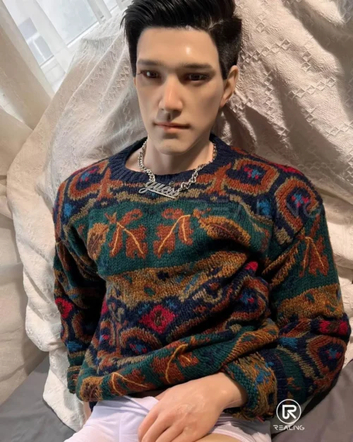 silicone gay male sex doll nate