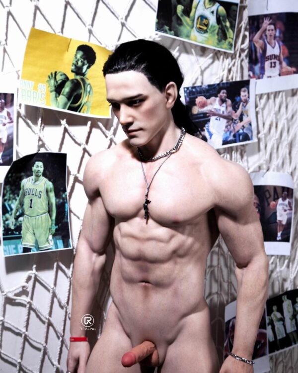 180cm/5ft11 Realistic Gay Male Sex Doll with Muscular Body - Benjamin