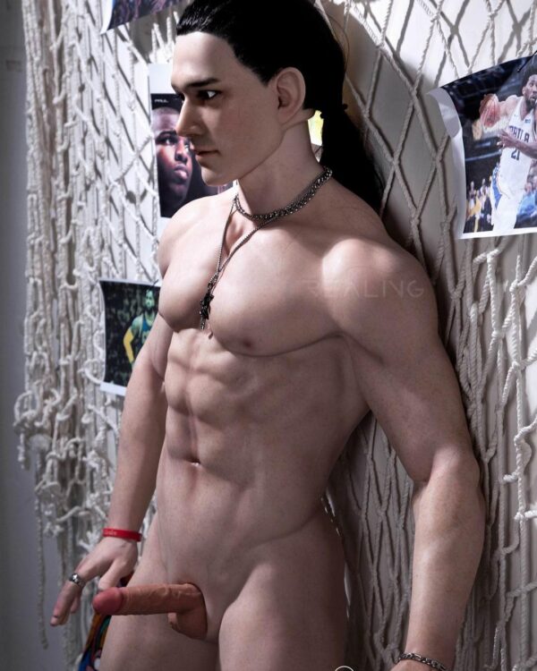 180cm/5ft11 Realistic Gay Male Sex Doll with Muscular Body - Benjamin