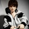 Mendolls captivating gay silicone male doll Soren, crafted for gay passion, in a celestial Pride display.