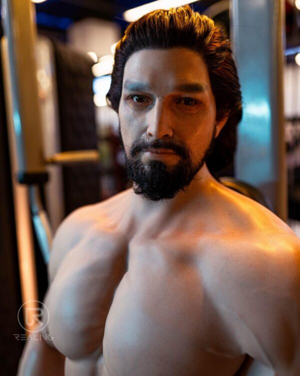 183cm/6ft Bold Ecstasy Silicone Gay Sex Doll the Ultimate Fantasy Partner- Gabriel