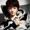 Alluring captivating gay silicone male doll by Mendolls, lifelike Soren in a starry gay romance scene.