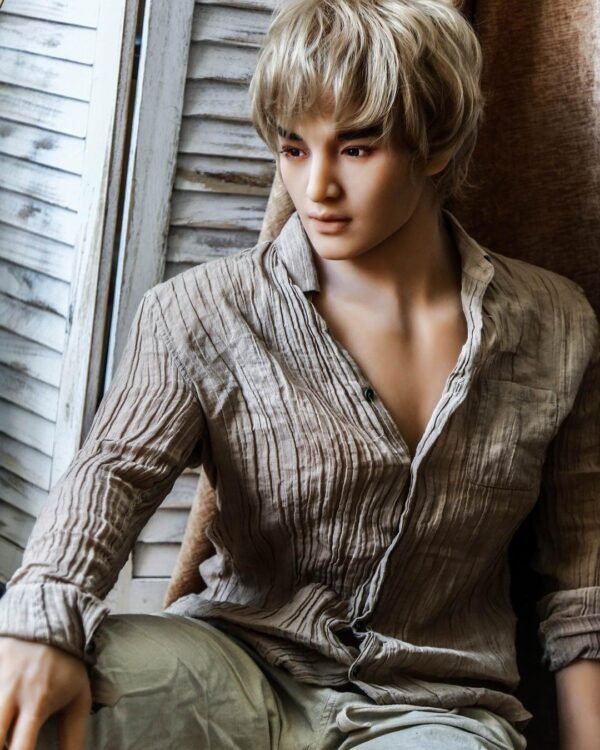 Colt young gay silicone doll with sunny charm