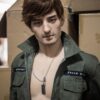 Silicone adult male doll with elegant features