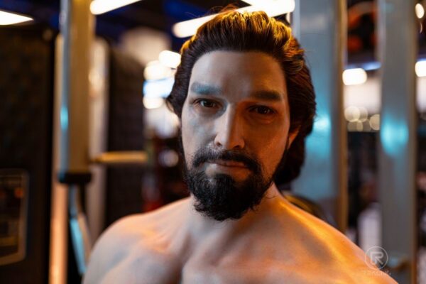 183cm/6ft Bold Ecstasy Silicone Gay Sex Doll the Ultimate Fantasy Partner- Gabriel