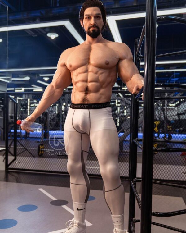 183cm/6ft Bold Ecstasy Silicone Gay Sex Doll the Ultimate Fantasy Partner- Gabriel
