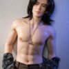 Asian gay silicone doll River with long hair