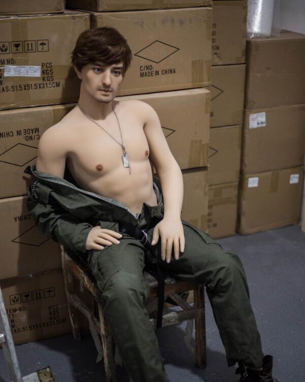Beau lifelike sex doll with defined muscles