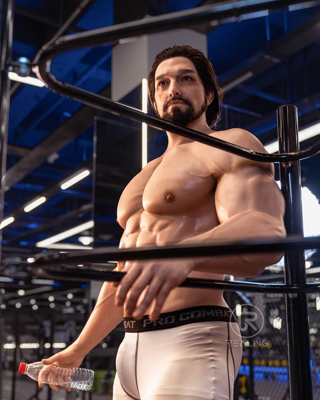183cm/6ft Bold Ecstasy Silicone Gay Sex Doll the Ultimate Fantasy Partner-  Gabriel