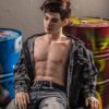 Mendolls male companion doll for gay with authentic texture, crafted for gay tenderness in a warm display.
