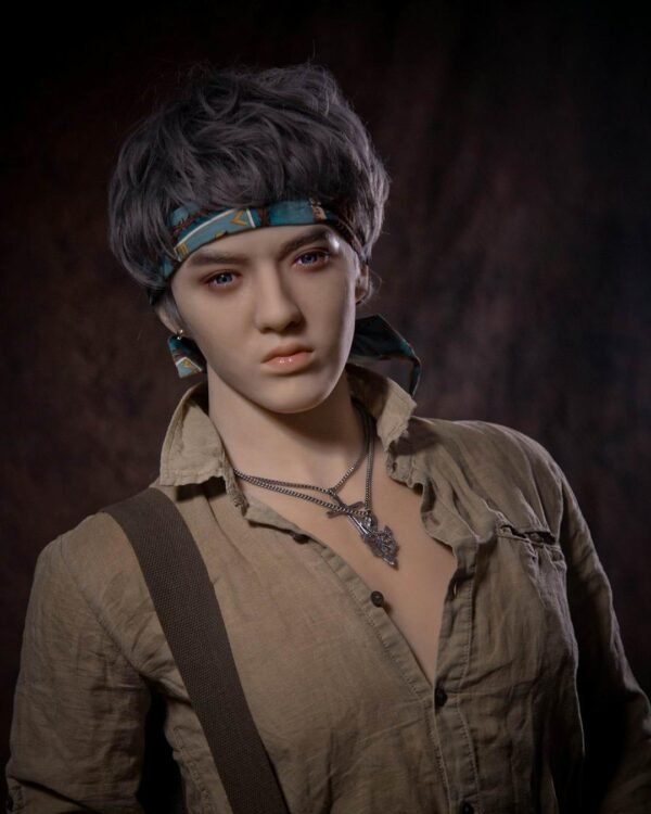 Handcrafted realistic silicone boyfriend doll for gay men from Mendolls, in a starry gay love reveal.