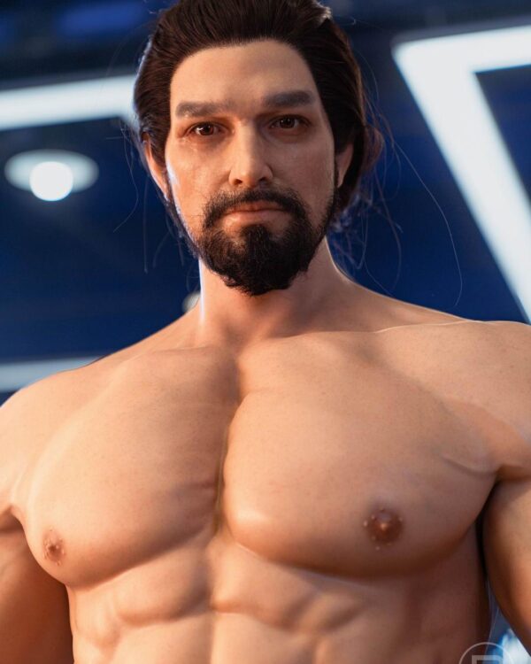 183cm/6ft Bold Ecstasy Silicone Gay Sex Doll the Ultimate Fantasy Partner- Gabriel
