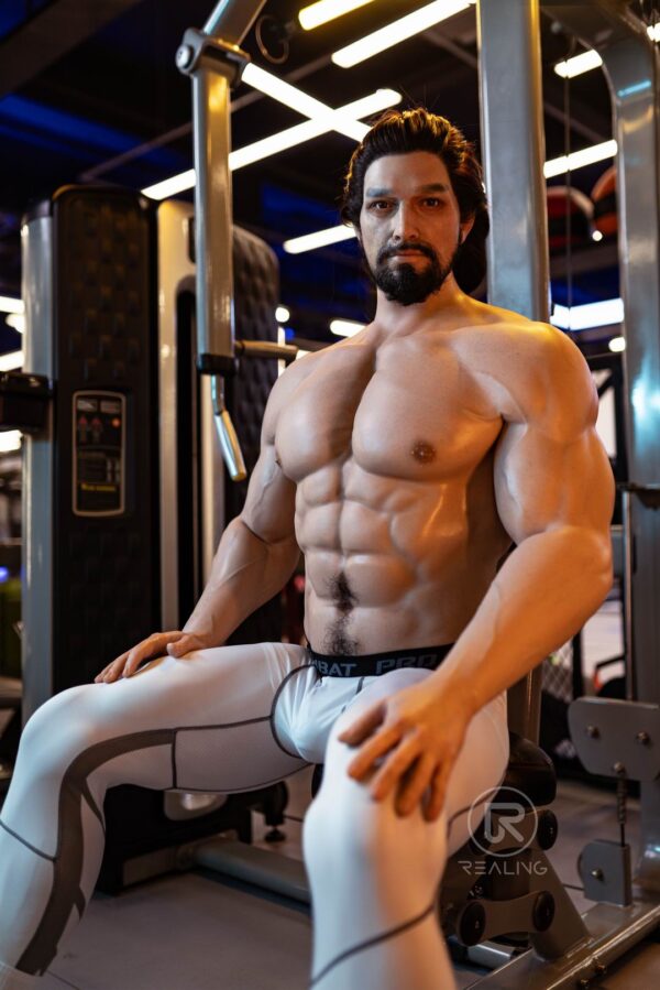 183cm/6ft Bold Ecstasy Silicone Gay Sex Doll the Ultimate Fantasy Partner- Gabriel