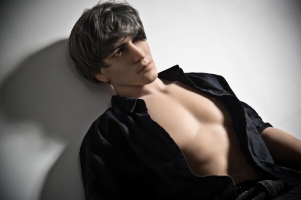 Mendolls realistic gay partner doll with hyper-realistic detail, unveiled in a tender LGBT unboxing.