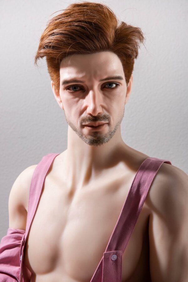 175cm/5ft9 Realistic Mature Gay Partner Doll Bearded European Replica - Jax