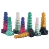 black silicone plug for first-time anal users