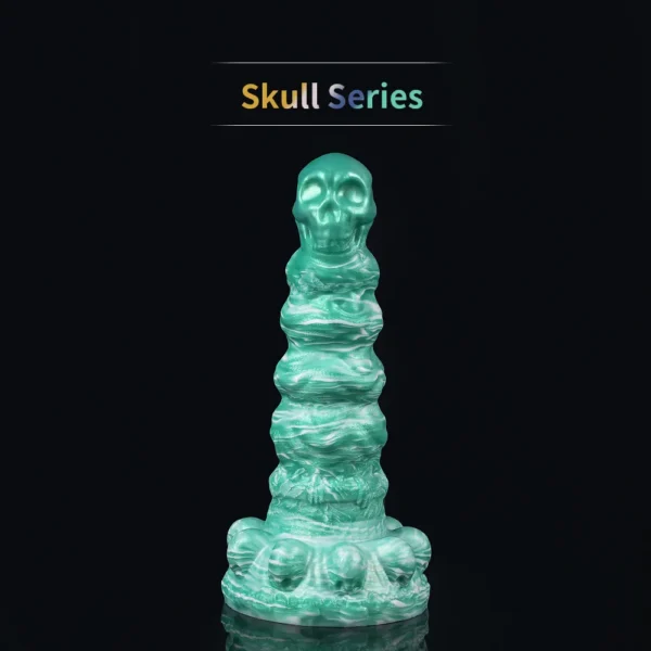 Beginner Anal Plug – Soft & Tapered Design for First-Time Comfort - Skull