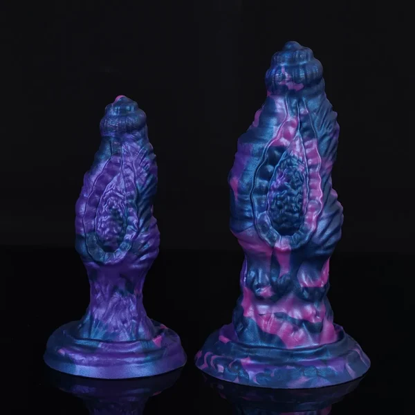 Gay Anal Plug – Sleek and Body-Safe Design for Everyday Exploration - Blue Purple Series