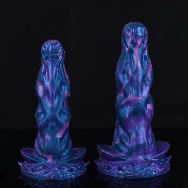 Gay Anal Plug – Sleek and Body-Safe Design for Everyday Exploration - Blue Purple Series