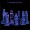 Gay Anal Plug – Sleek and Body-Safe Design for Everyday Exploration - Blue Purple Series