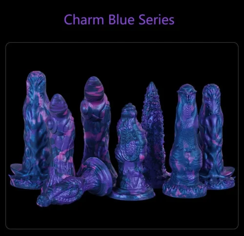 Gay Anal Plug – Sleek and Body-Safe Design for Everyday Exploration - Blue Purple Series