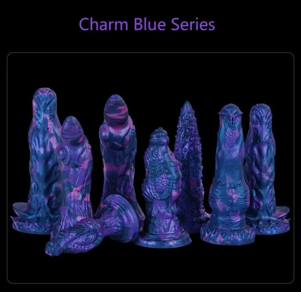 Gay Anal Plug – Sleek and Body-Safe Design for Everyday Exploration - Blue Purple Series
