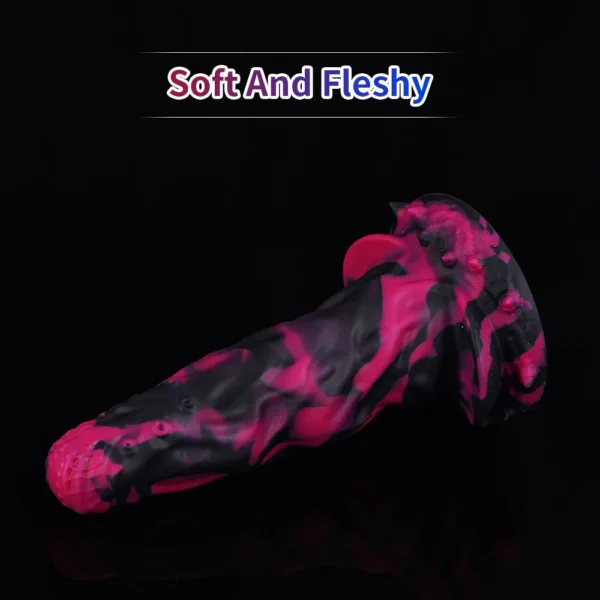 black silicone P-spot plug for advanced stimulation