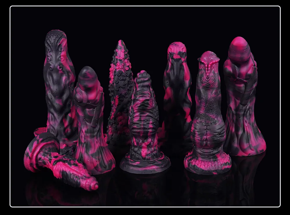 gay toy pairings Bullet vibrator next to silicone butt plug