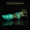 male anal toy with soft silicone and tapered shape