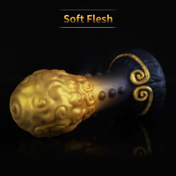 beginner-friendly anal toy with slim tapered tip
