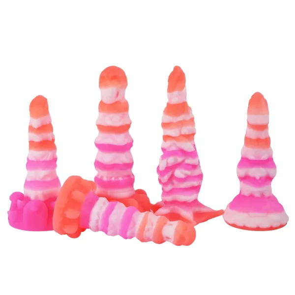 soft gay anal toy with tapered shape