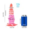 ergonomic gay anal toy with flared base