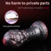 smooth black prostate massager for men