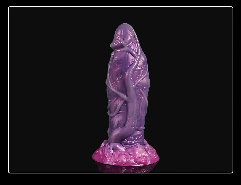 Close-up of a small vibrating butt plug for first-time users