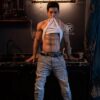 Blake – 180cm/5'11” Muscular Gay Love Doll | White Tanktop Fantasy Companion