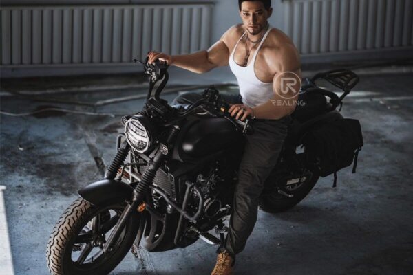 Axel – Alpha Gay Doll | 180cm/5'11" Muscular Motorcycle Fantasy