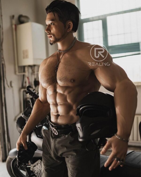 Axel – Alpha Gay Doll | 180cm/5'11" Muscular Motorcycle Fantasy